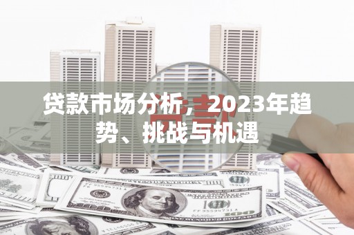 凤台贷款市场分析，2023年趋势、挑战与机遇