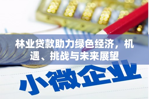 凤台林业贷款助力绿色经济，机遇、挑战与未来展望