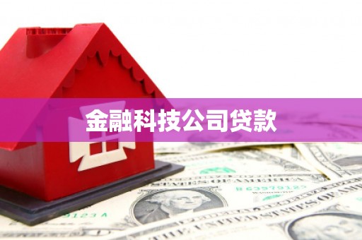 凤台金融科技公司贷款
