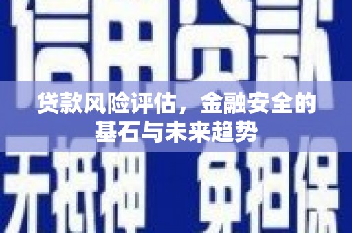 凤台贷款风险评估，金融安全的基石与未来趋势