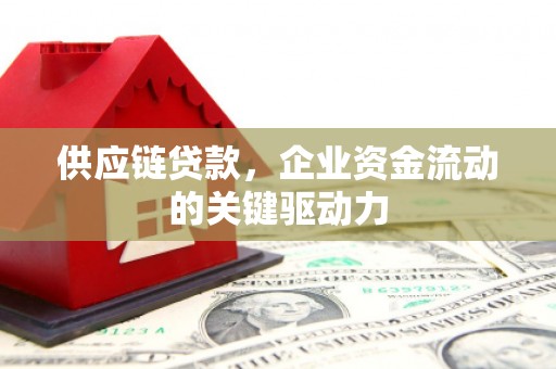 凤台供应链贷款，企业资金流动的关键驱动力