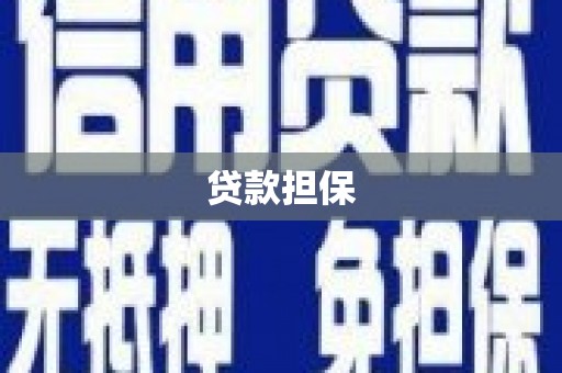 凤台贷款担保