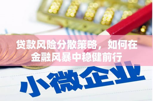 凤台贷款风险分散策略，如何在金融风暴中稳健前行