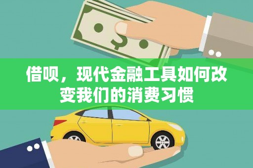 凤台借呗，现代金融工具如何改变我们的消费习惯