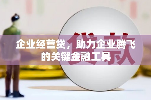 凤台企业经营贷，助力企业腾飞的关键金融工具