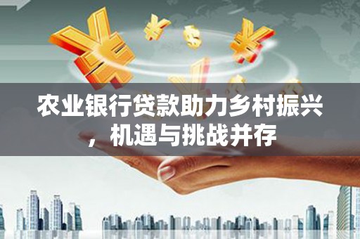 凤台农业银行贷款助力乡村振兴，机遇与挑战并存