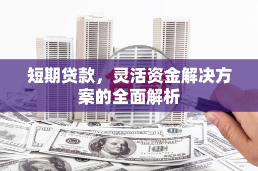凤台短期贷款，灵活资金解决方案的全面解析