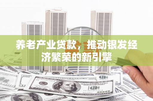 凤台养老产业贷款，推动银发经济繁荣的新引擎