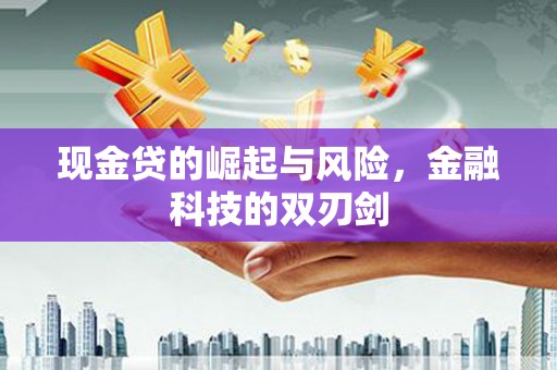 凤台现金贷的崛起与风险，金融科技的双刃剑