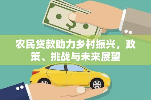 凤台农民贷款助力乡村振兴，政策、挑战与未来展望