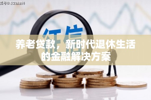凤台养老贷款，新时代退休生活的金融解决方案