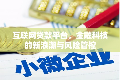 凤台互联网贷款平台，金融科技的新浪潮与风险管控
