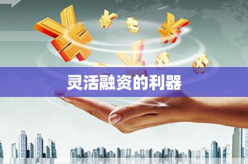 凤台灵活融资的利器